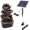esotec Solar Wasserfall-Dekobrunnen Rock Fountain Produktbild-Vorschau 2