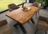 MASSIVMOEBEL24 | Table à manger 140x90 en bois d'acacia Voir les images du produit 2