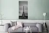 MuchoWow® Poster Einsamer Eiffelturm 60x120 cm - Produktbild-Vorschau 5