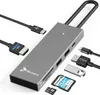 USB C Hub 7 in 1 Docking Station 4K 60Hz HDMI 100W PD SD Produktbild-Vorschau 1