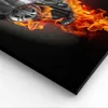 Bild auf Leinwand - Leinwandbild - Sportwagen Feuer Flammen Produktbild-Vorschau 5