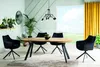 Stuhl Azalia Velvet Schwarz Samtstoff 18 Produktbild-Vorschau 2