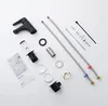 A collection of faucet parts laid out on a white background. Produktbild-Vorschau