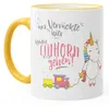Kaffee-Tasse Nur Verrückte hier komm Einhorn wir gehen Produktbild-Vorschau 2
