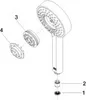 Dornbracht Handbrause Ø 12 cm, 4 Strahlarten Produktbild-Vorschau 5