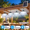 Lampa solarna LED lampa wisząca lampy solarne do wnętrz Podgląd zdjęcia produktu 8