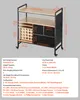 SucceBuy Rollwagen mit Vinylrollenhalter, 3 Schubladen und Produktbild-Vorschau 7
