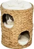 Drapak-beczkowa beczka PawHut, wysokość 50 cm, beczka z 2 Podgląd zdjęcia produktu 1