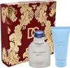 A gift set of Dolce & Gabbana Light Blue Pour Homme fragrance and body cream, presented in a decorative box. Produktbild-Vorschau