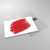 Bilder auf glas - Einteilig - Rot Farben Stück - 70x50cm - Produktbild-Vorschau 2
