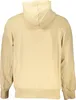 Beiges Herren-Kapuzen-Sweatshirt mit Reißverschluss aus Produktbild-Vorschau 2