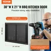 Porte d'accès au barbecue VEVOR, 762 x 533 x 46 mm, Double Voir les images du produit 2