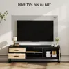 HOMCOM TV Mobile TV con armadio, cassetti e 2 ripiani Anteprima dell’immagine prodotto 8