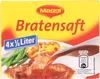 Maggi Bratensaft zum Abrunden oder zu Fleisch 72g 4er für Produktbild-Vorschau 1