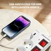 DEWENWILS 6 Fach 2M Mehrfachsteckdose mit 2 USB, 3680W Produktbild-Vorschau 6
