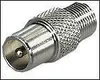 Adattatore accoppiamento F - spina coassiale 9,5 mm Anteprima dell’immagine prodotto 3