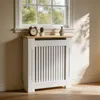 FATIVO Copritermosifone 78×20×83 cm – copritermo bianco Anteprima dell’immagine prodotto 1