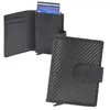 Greenburry Kartenetui Carbon Leder Card-Slider Minibörse Produktbild-Vorschau 24