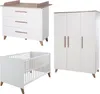 roba Kinderzimmer Set 3-teilig Ole - Kinderbett 70 x 140 cm Produktbild-Vorschau 1