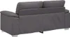 vidaXL 2-Sitzer-Sofa Grau 140 cm Kunstleder Produktbild-Vorschau 6