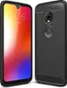 Motorola Moto G7 TPU Case Carbon Fiber Optik Brushed Schutz Produktbild-Vorschau 1