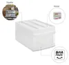 Rotho Schubladenbox Mono Systemix M 1 Schub transparent Produktbild-Vorschau 5