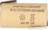 Batteria ricaricabile XCell Sub-C 1,2 V 1500 mAh 1500SCK Anteprima dell’immagine prodotto 2