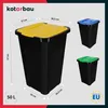 KOTARBAU® Poubelle avec couvercle Lot de 3 jaune bleu vert Voir les images du produit 3