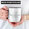 Trendation - Zahnarzt Herzschlag Tasse Geschenk für Produktbild-Vorschau 2