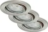 3 x Briloner LED Einbaustrahler Nickel-matt IP23 5,5W GU10 Produktbild-Vorschau 1