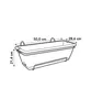 Blumentopf Elho 50 x 28 x 19 cm Produktbild-Vorschau 5