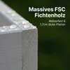 IvoQ Holz-Pflanzkasten Outdoor - Großer rechteckiger Produktbild-Vorschau 6
