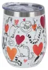 Thermobecher, Reisebecher Katzenwelt - Herzen 330 ml Produktbild-Vorschau 1