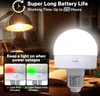 A desk with a lamp and a light bulb, with promotional text overlay. Produktbild-Vorschau