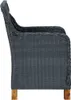 vidaXL Gartenstühle mit Kissen 2 Stk. Poly Rattan Voir les images du produit 4