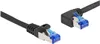 DELOCK RJ45 NWK Cat.6A S/FTP gerade/links gewinkelt 0,5 m Produktbild-Vorschau 2