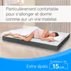 ELONEO Premium Visco Matelas pliant 160x200 cm, extra haut Voir les images du produit 8
