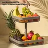 eluno: vassoio portafrutta, cestino del pane angolare a due Anteprima dell’immagine prodotto 4
