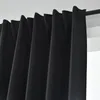 Premium Verdunkelungsvorhang HxB 175x140 cm Schwarz »BOSTON Produktbild-Vorschau 4