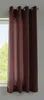 1er Set Vorhänge Schal Ösen »Berlin« HxB 145x140 cm Braun Produktbild-Vorschau 1