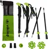 A set of trekking poles and accessories laid out on a white background. Náhled obrázku produktu