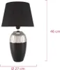 Paulmann Pauleen Tischlampe Midnight Beauty - Keramik & Produktbild-Vorschau 9