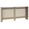 vidaXL Habillage de radiateur 172x19x81 cm MDF Voir les images du produit 6