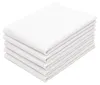 A stack of white kitchen towels. Produktbild-Vorschau