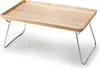 CONTINENTA Bett-Tablett, Gummibaum 53x32x7 cm 3245 Anteprima dell’immagine prodotto 1