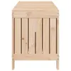 vidaXL Gartentruhe 108x42,5x54 cm Massivholz Kiefer Produktbild-Vorschau 5