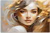 Leinwandbild Frau Glamour Acryl 90x60 Feeby Beige bild für Produktbild-Vorschau 3