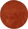 Tapiso Teppich ESSENCE Rund Modern Einfarbig Orange  160 x Produktbild-Vorschau 8