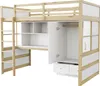 Łóżko na poddaszu Sweiko 90 x 200 cm, Z drabinką, Z Podgląd zdjęcia produktu 12
