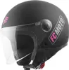FC-Moto Square-RS Jethelm, nero opaco/lilla, M Anteprima dell’immagine prodotto 1